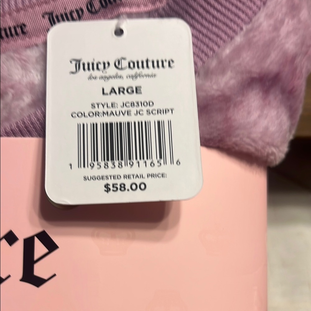 Juicy Couture Pink Plush Pajama Set - Picture 6 of 10